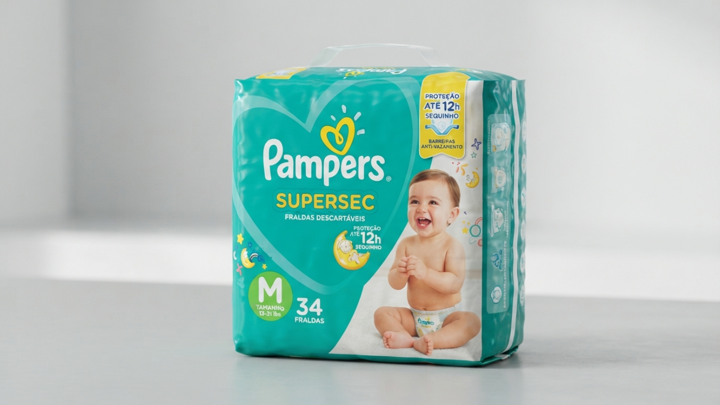 Fralda Pampers Supersec é boa?